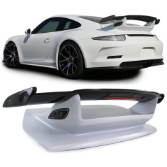 Aileron Carbone GT3 Avec Capot Pour Porsche 911 991 Ailerons / Becquets
