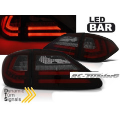 Feux Arriére LED Rouge/Fumé pour Lexus RX350 09-12 Feux arrière