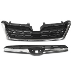 Calandre Chrome/Noir Look LCI pour Subaru Forester IV 13-18 Calandres