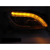 Phares avant LED noir pour Mercedes W166 11-15